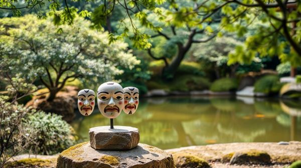 10 masques japonais emblématiques et leurs significations