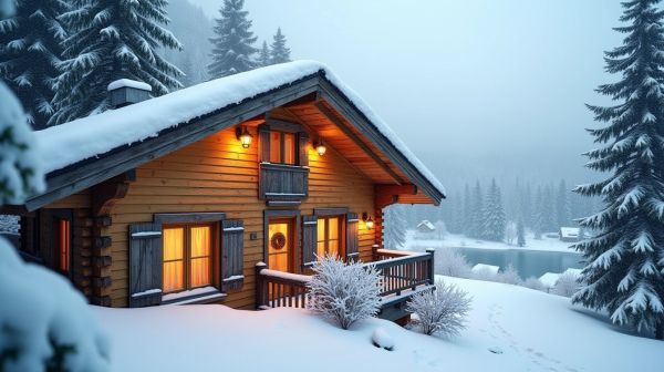 Chalet habitable - les surfaces qui marchent pour vivre à l'année