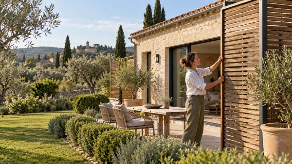 Conseils pour préserver l'intimité en maison de plain-pied