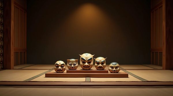 La richesse culturelle des masques japonais et leurs significations