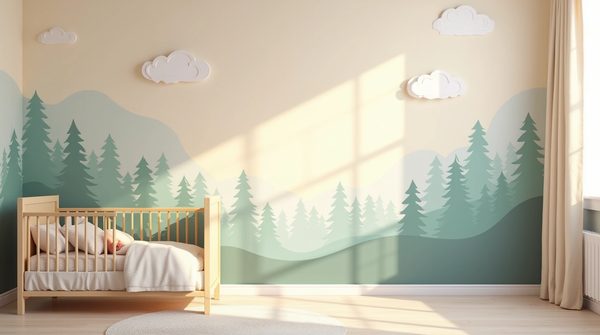 Les veilleuses murales bébé : douceur et sécurité pour dormir