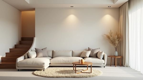 Optimiser l'espace avec des meubles sous pente aux finitions soignées