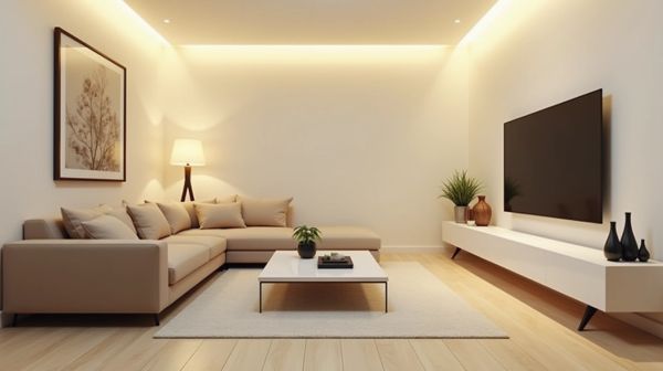 Optimiser l'espace avec des meubles sous pente aux finitions soignées