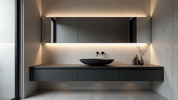 Top mitigeurs lavabo noirs pour un style moderne et fonctionnel