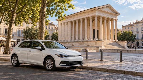 Trouvez les meilleures offres de location de voiture à Nîmes