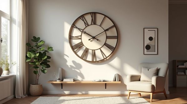 Vous cherchez la meilleure horloge murale pour votre décoration ?